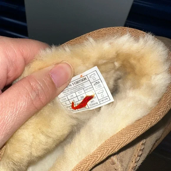 Kids UGG classic ultra mini chestnut boots #6